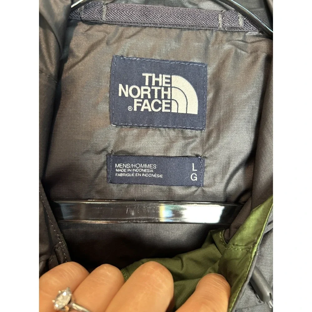 THE NORTH FACE Windwall Jacket Men L Color block Packable Half Zip Hike Trail